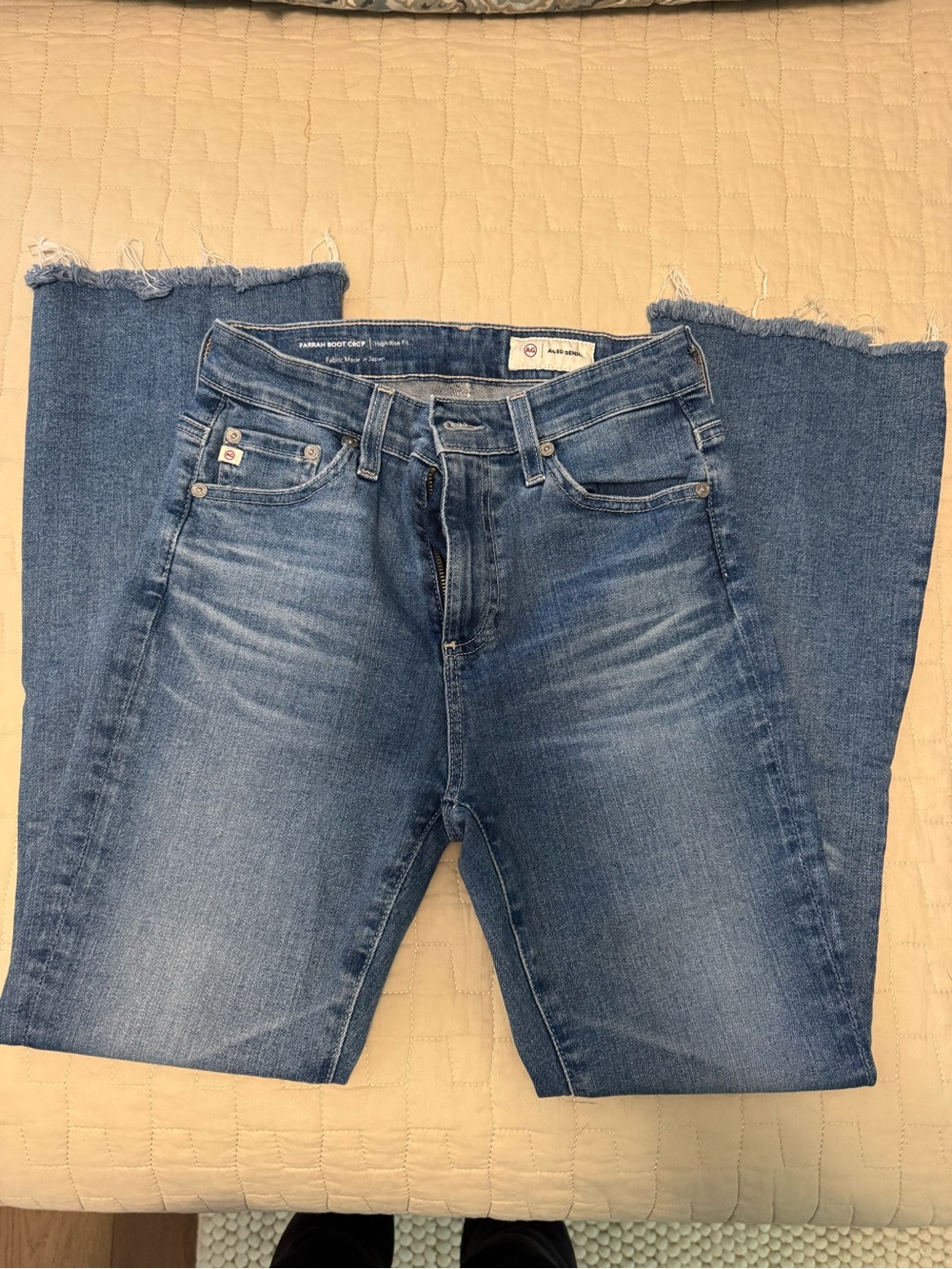 Farrah Boot Crop High Rise Women's Straight Jeans